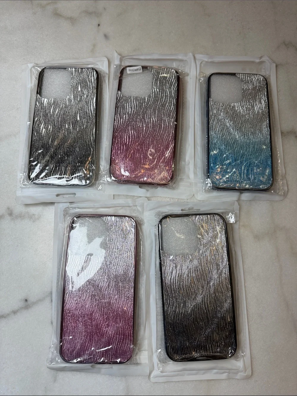NWT Glitter Magnetic Ring Phone Case - Multiple Colors